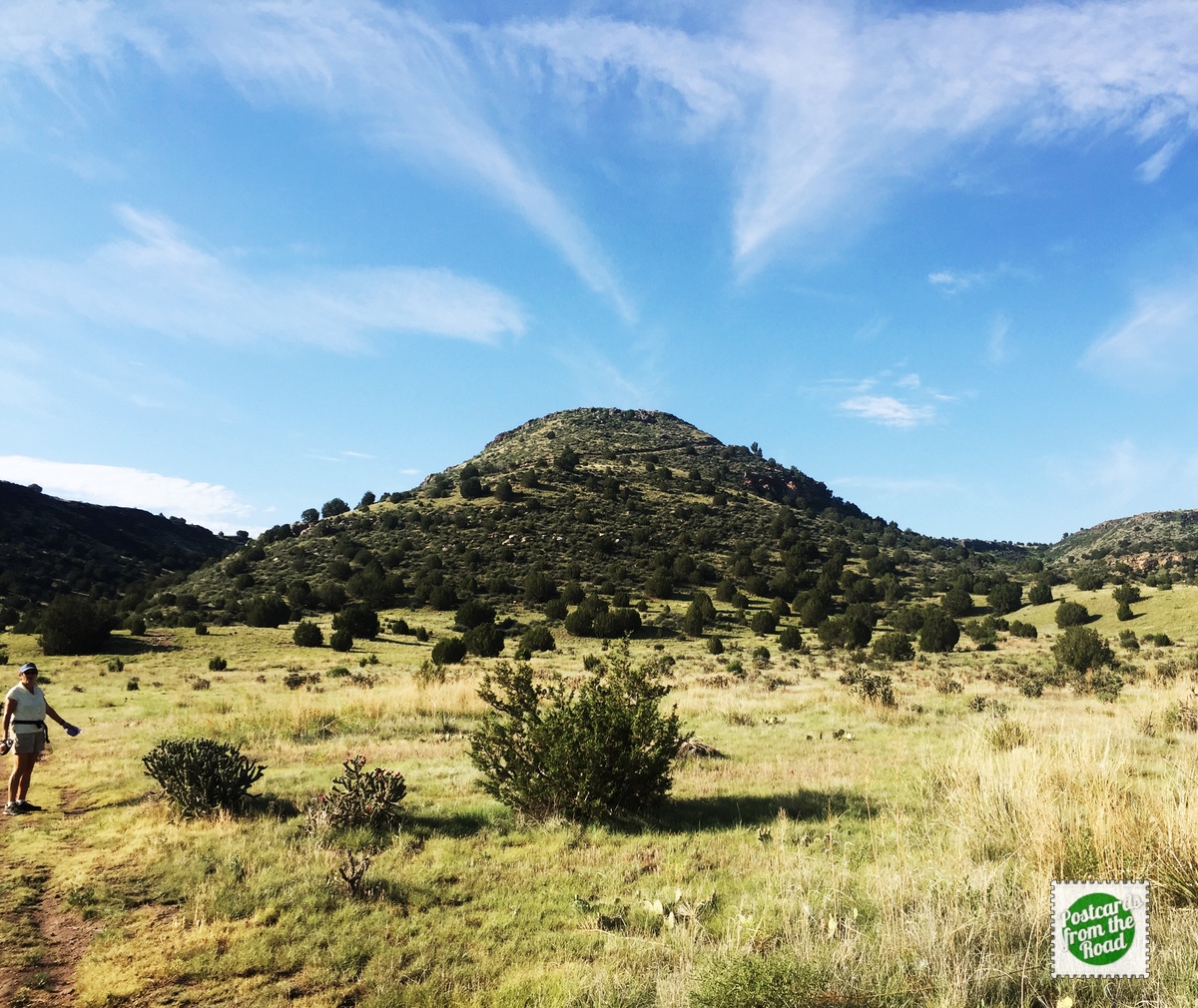 View of the Black Mesa trail