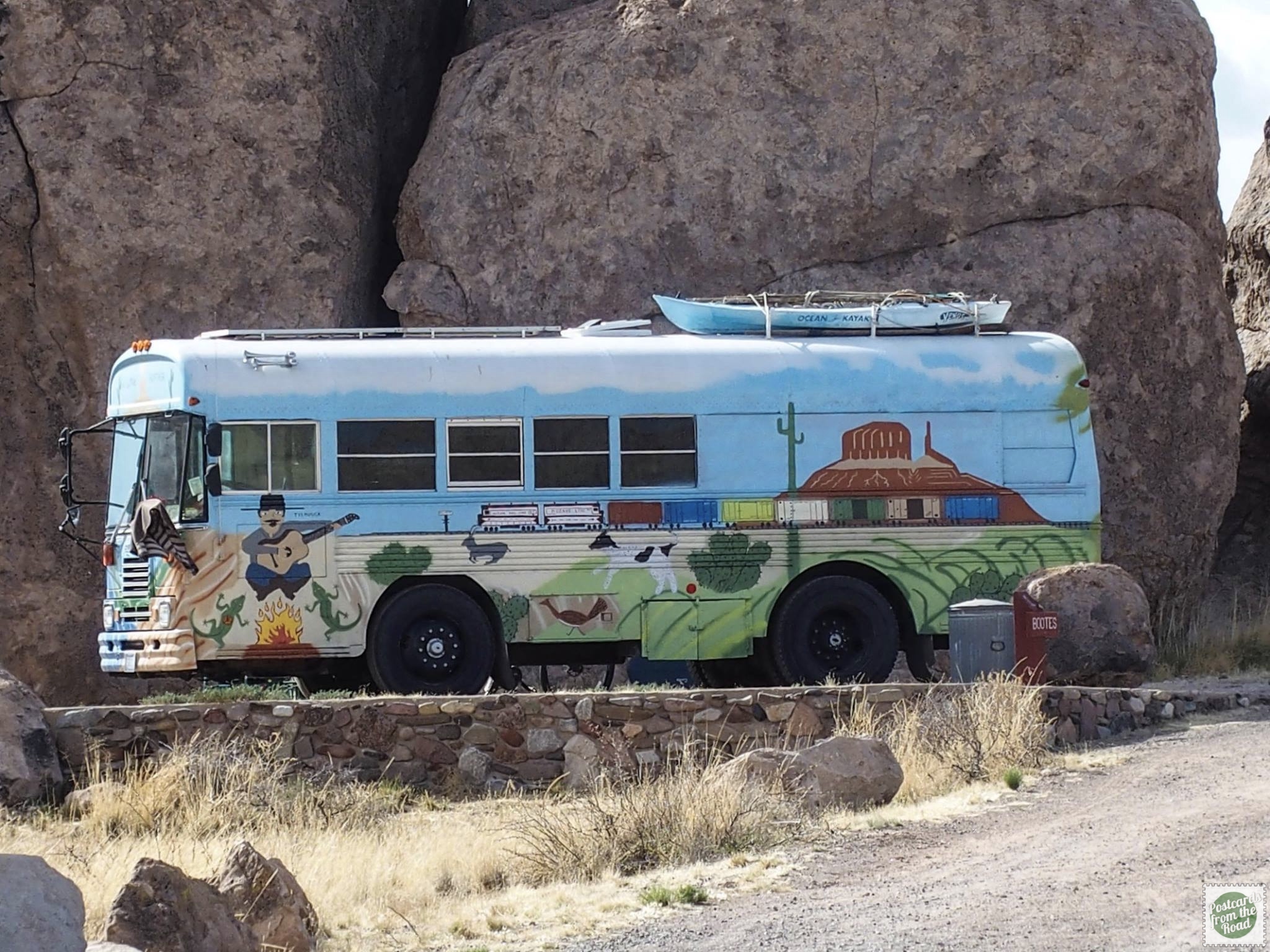 colorful bus