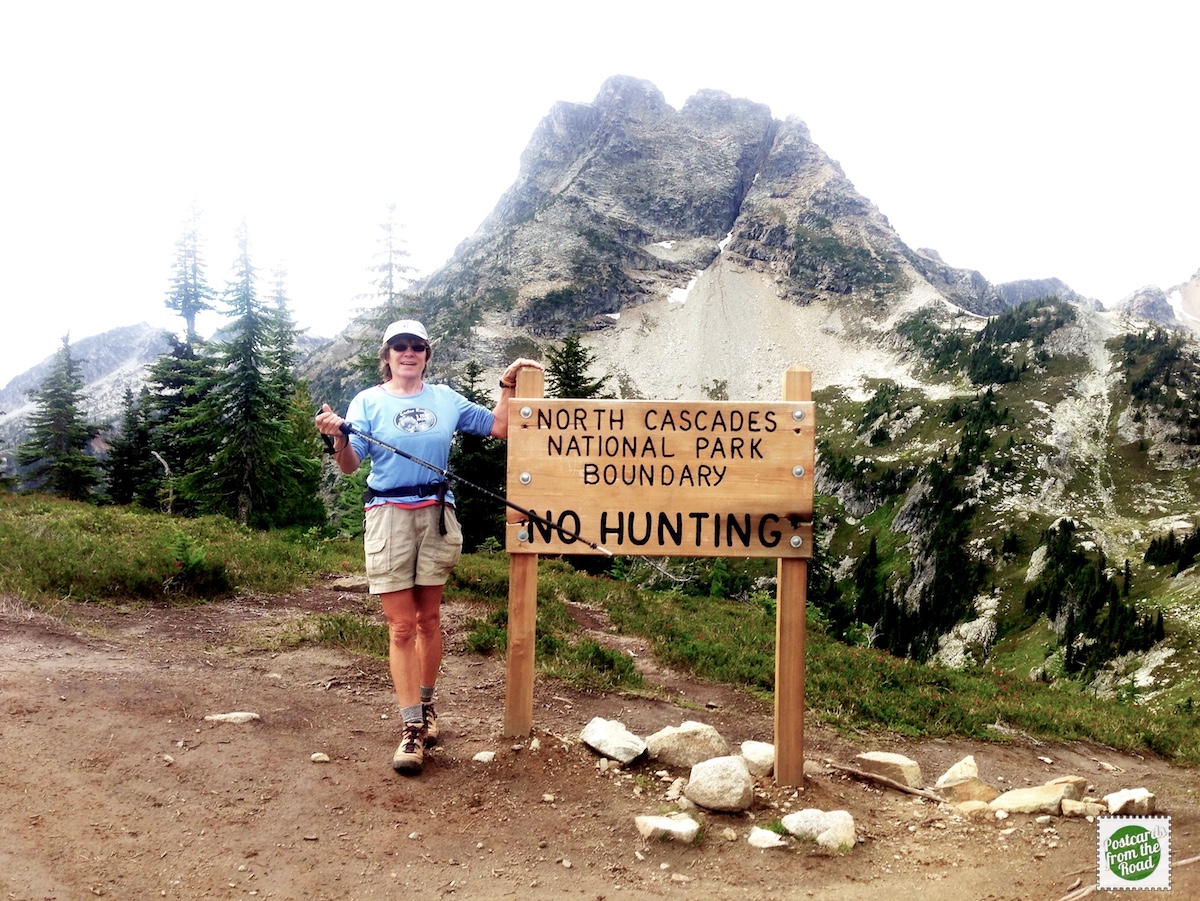 Boundry Sign for North Cascades